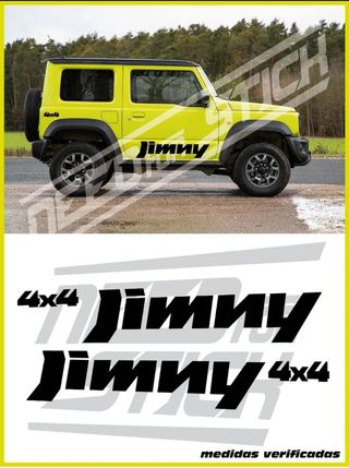 Kit Pegatinas Vinilos Suzuki Jimny 4x4