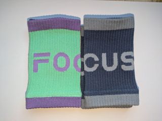 PACK DOBLE Muñequeras FOCUS para CrossFit & Pádel 