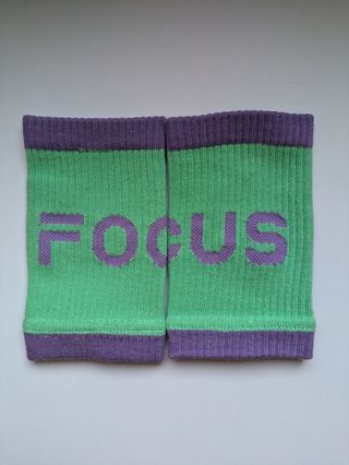 PACK DOBLE Muñequeras FOCUS para CrossFit & Pádel 