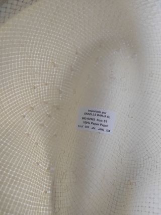 Sombrero Panamá Beige