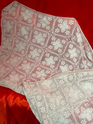 Tovaglia uncinetto pizzo