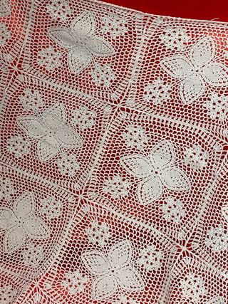 Tovaglia uncinetto pizzo