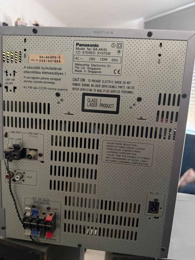 Altavoces Panasonic - Minicadena