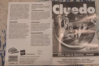 Cluedo Portátil de parker