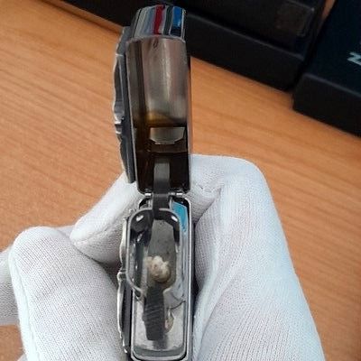 Zippo Calavera Grabado Relieve