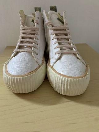 Pepe Jeans - zapatillas altas blancas