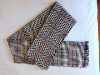 Sciarpa a quadri pieghevole