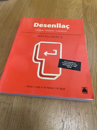 Desenllaç. Llengua catalana i literatura 2. Bat...