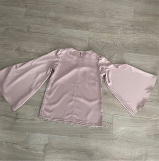 Blusa Coosy rosa palo - mangas amplias