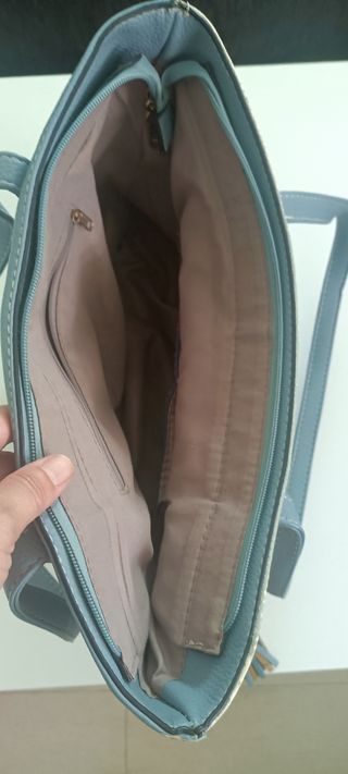 Bolso juvenil tricolor