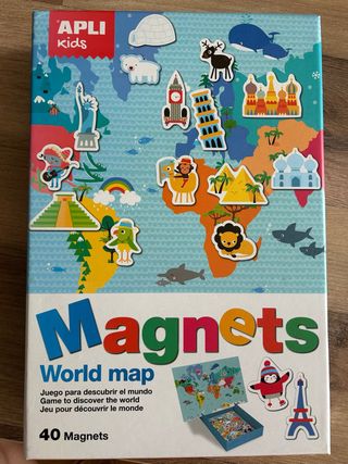 Imanes Apli Kids Mapa Mundi (40)
