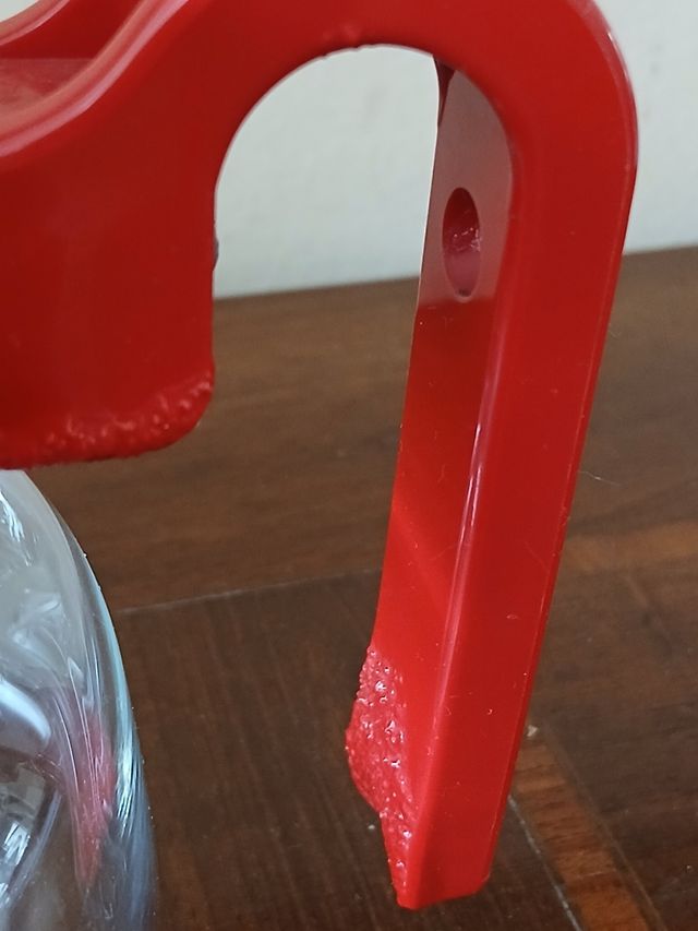 Teiera Pyrex vintage rossa