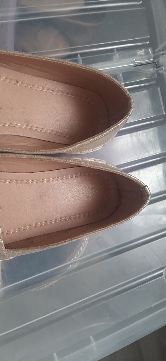 Espadrillas oro 37 - Ottime condizioni