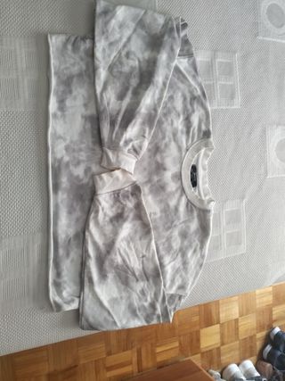 Sudadera Bershka gris talla S