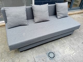 Sillón cama gris - Sofá cama