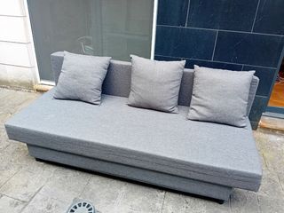 Sillón cama gris - Sofá cama