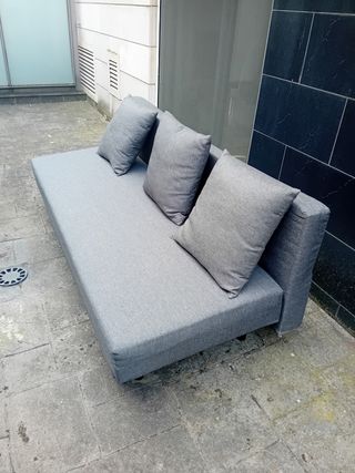 Sillón cama gris - Sofá cama