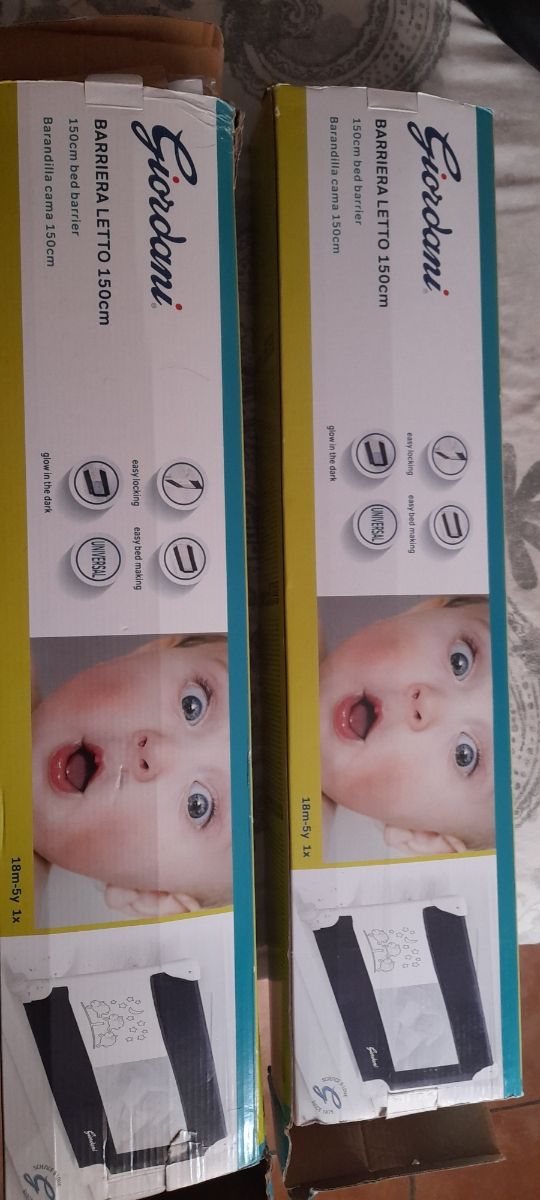 Barandilla cama 150cm - Giordani