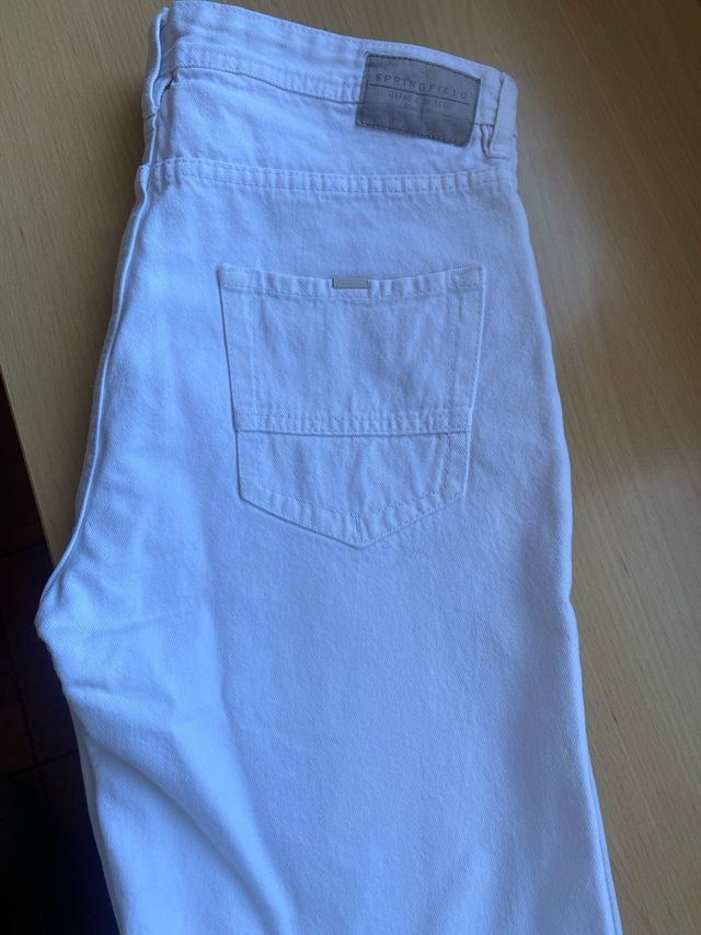 Shorts Springfield blancos - M