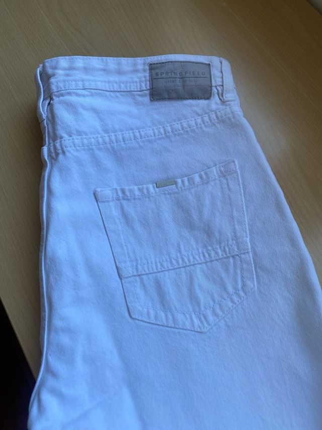 Shorts Springfield blancos - M