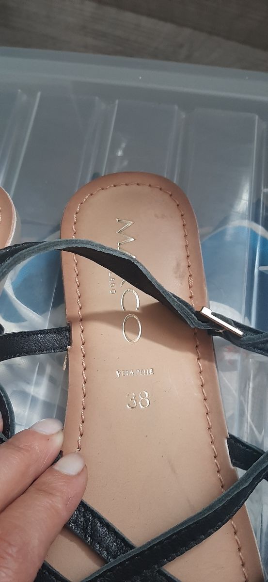 Sandali MARCO neri 38