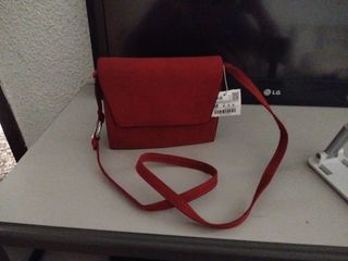 Bolso bandolera rojo