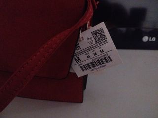 Bolso bandolera rojo