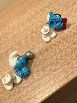 2 Puffi Kinder Sorpresa