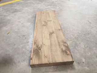 Estante de madera marrón decowood 60*20 cm 