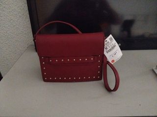 Bolso bandolera  rojo