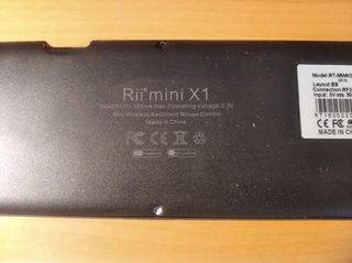 Teclado inalámbrico Rii Mini X1