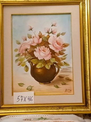 Vendo este Precioso CUADRO pintado Al Óleo Sobre L