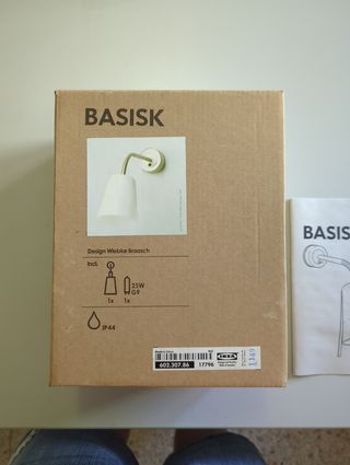 Aplique pared BASISK IKEA