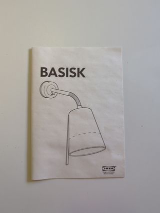 Aplique pared BASISK IKEA