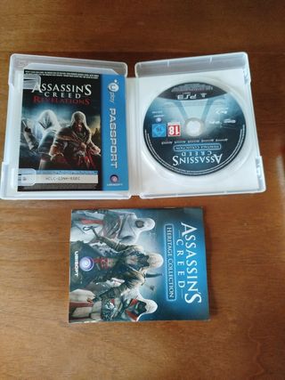 PS3 Assassin's Creed Heritage Collection.