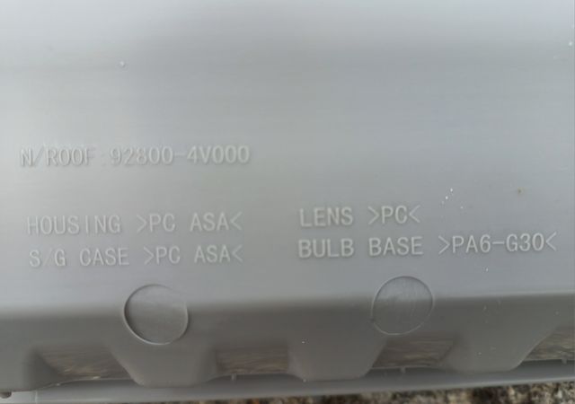 Plafón interior portagafas Kia Ceed y Hyundai