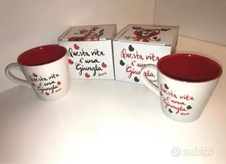 Set 4 Tazze Gocciole Pavesi Nuove Originali