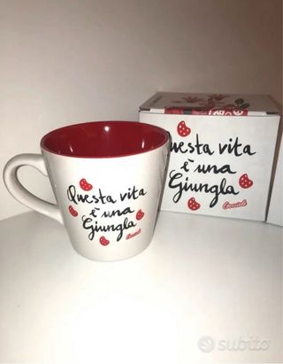 Set 4 Tazze Gocciole Pavesi Nuove Originali