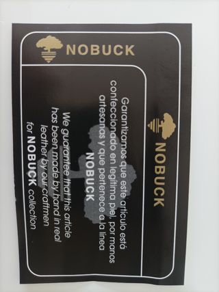 Cartera NOBUCK Piel