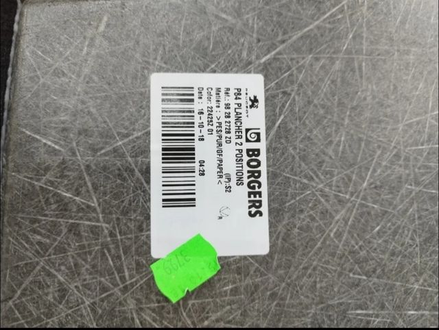 Tapa maletero Peugeot 3008