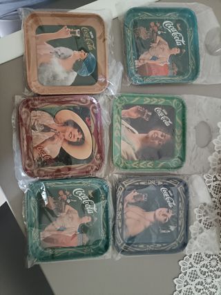 6 Sottobicchieri Coca-Cola Vintage