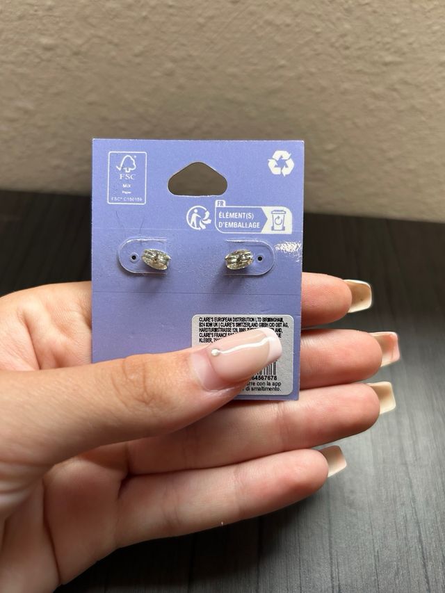 Pendientes Claire's Plata