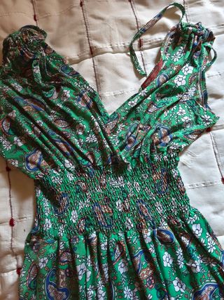 Mono largo estampado - Verde