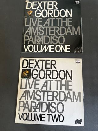 2 LPs Dexter Gordon - Amsterdam Paradiso