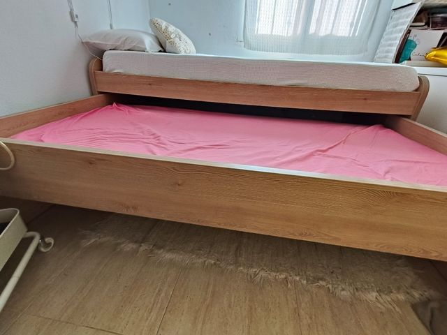 Cama nido madera - 2 camas