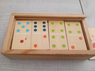 Domino de madera infantil - 28 piezas