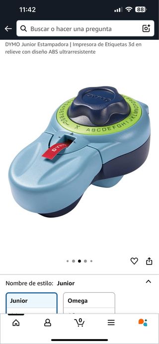 DYMO Junior Estampadora | Impresora de etiquetas