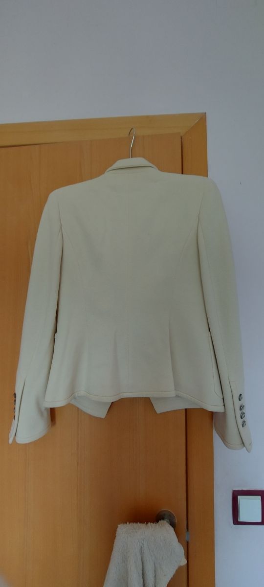 Blazer- Americana Zara Woman - beige/crudo mujer