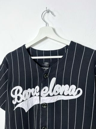 Camisa Baseball Barcelona Retro Y2K #55