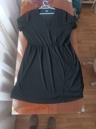 Vestido negro mujer juvenil